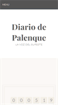 Mobile Screenshot of diariodepalenque.com